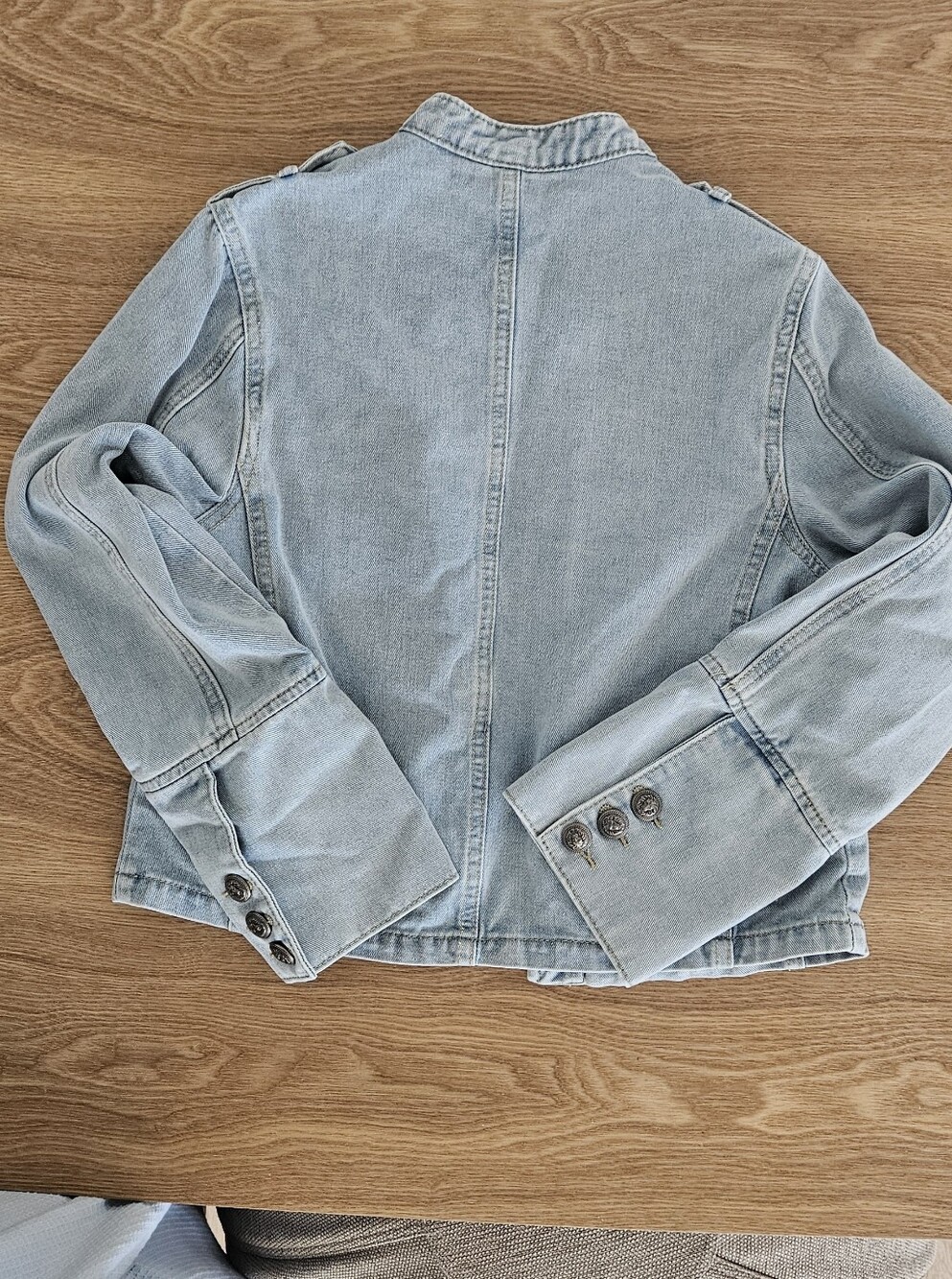 Funky locomotive jean jacket - Picture 2 of 4